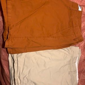 Two pair of size 14 Old Navy shorts